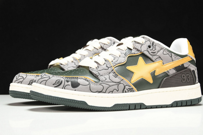 a bathing ape bape sta low copshoe bp-029