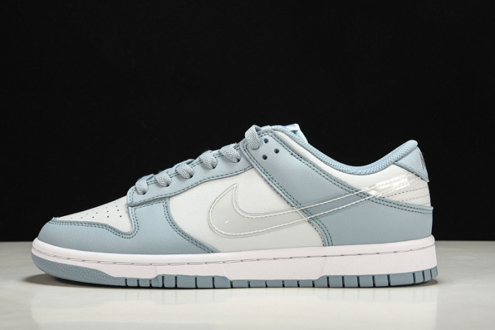 nike dunk low light blue/clear aqua dh9756-401