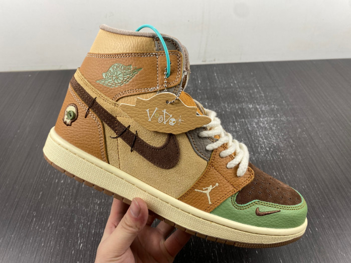zion williamson x air jordan 1 high top dz7292-101