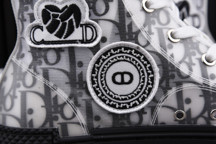 d1r* b23 oblique high top sneakers kickze dr-10