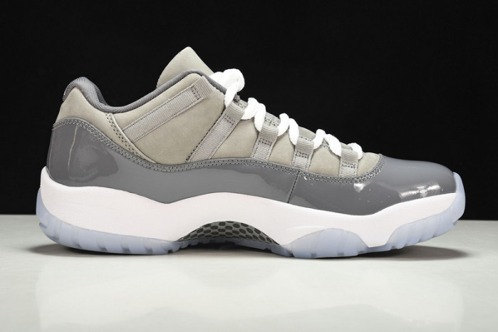 air jordan 11 low cool grey 528895-003