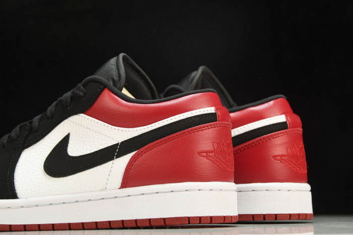 jordan 1 low black toe - 553558-116