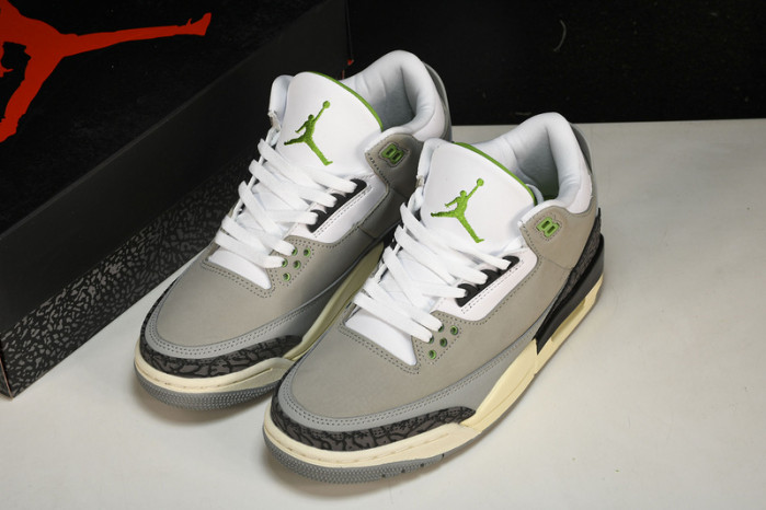 jordan 3 retro chlorophyll - 136064-006
