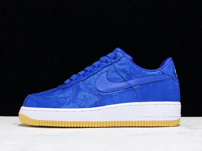 clot x air force 1 prm ''royal silk'' - nike - cj5290-400