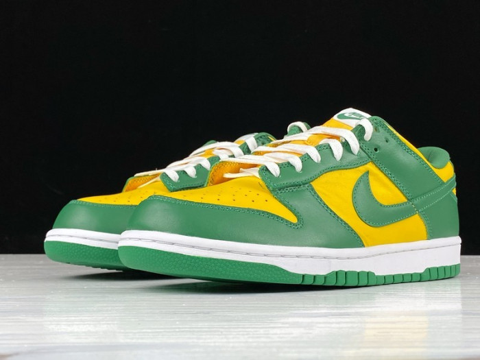 nike dunk low brazil (2020) - cu1727-700