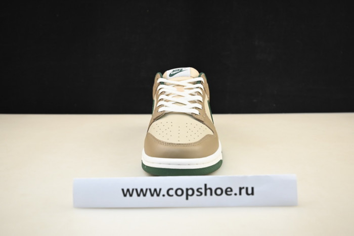 nike dunk low tan green fb7160-231