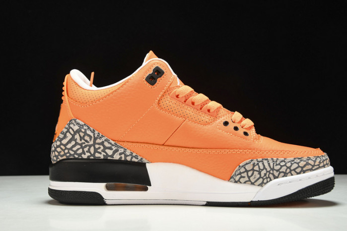 air jordan 3 retro "orange" ct8532-801