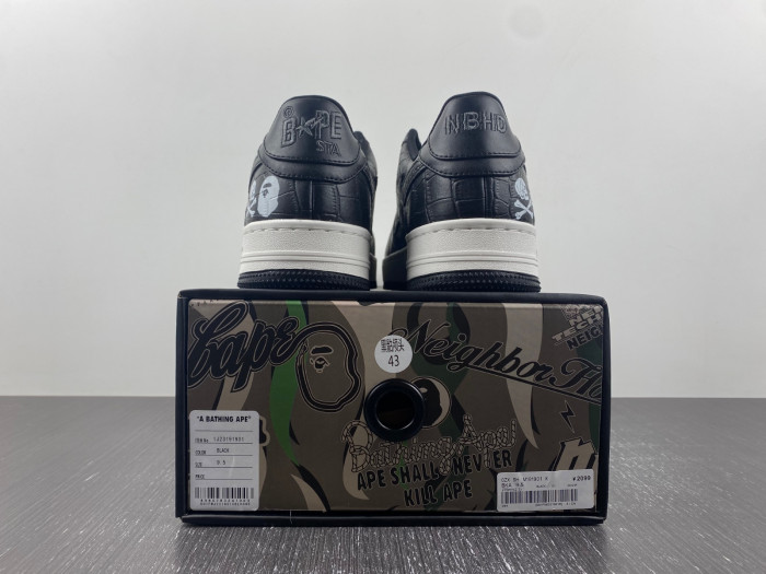 a bathing ape bape sta low copshoe bp-206