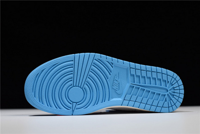 of air jordan 1 powder blue unc aq0818-148