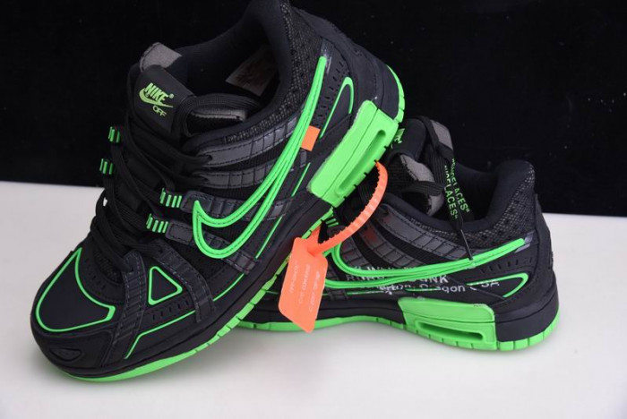 of x nike air rubber dunk “green strike” cu6015-001