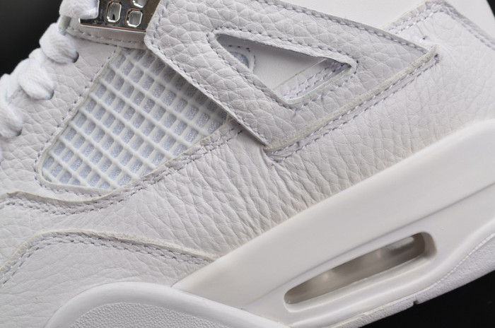 air jordan 4 retro “pure money” white mens 308497-100