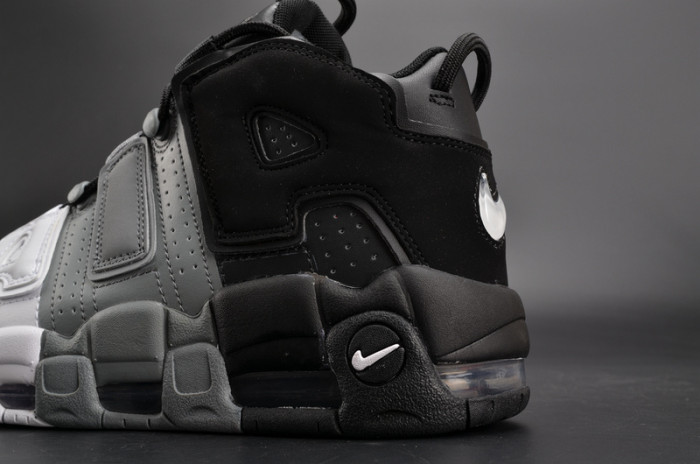 nike air more uptempo “tri-color” black-grey-white mens 921948-002