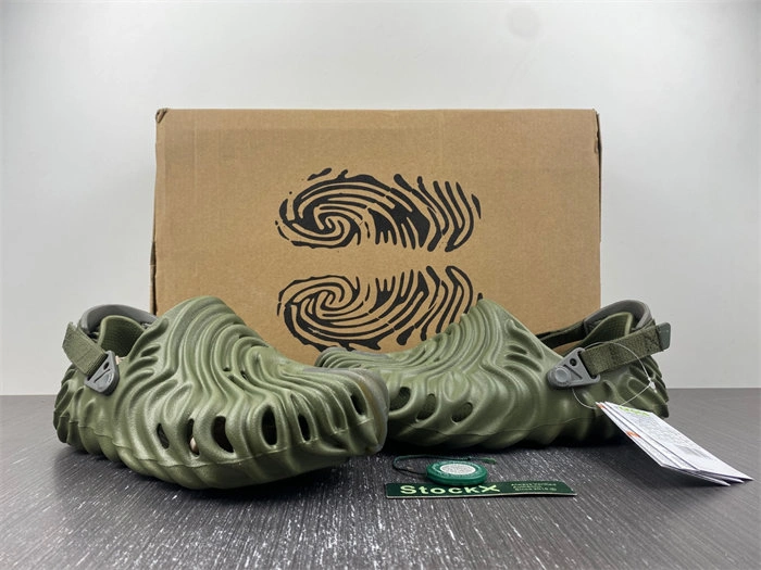 Thermal Crocs Pollex Clog by Salehe Bembury Cucumber 207393- 5593