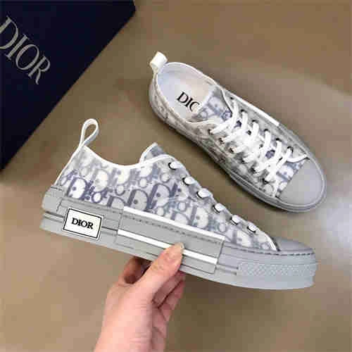 SmoothTexture DR B23 LOW TOP OBLIQUE BLUE WHITE 1158