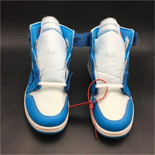 Versatile Jordan 1 Retro High Off-White University Blue AQ0818- 3573