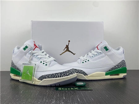 Fashionable Jordan 3 Retro Lucky Green CK9246- 3829