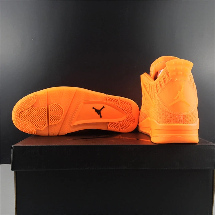 WellDesigned Jordan 4 Retro Flyknit Orange AQ3559- 3971