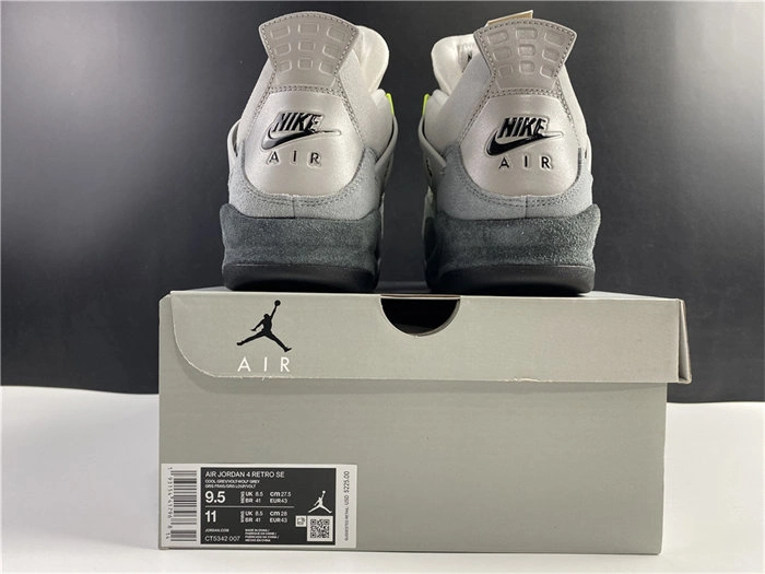 Popular Jordan4 SE 95 Neon CT5342- 3965