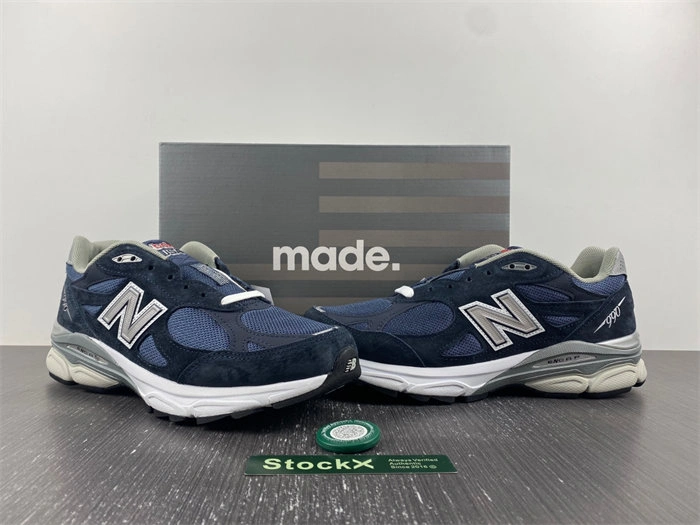 New Balance 990v3 MiUSA Navy Denim M990NB QuickDry 5842