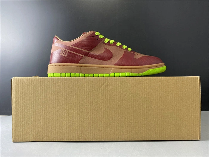 Nike Dunk Low 1-Piece Laser Varsity Red Chartreuse 311611- SportInspired 4934