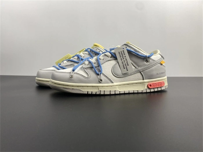 Comfortable Nike Dunk Low Off-White Lot 5 DM1602- 5075