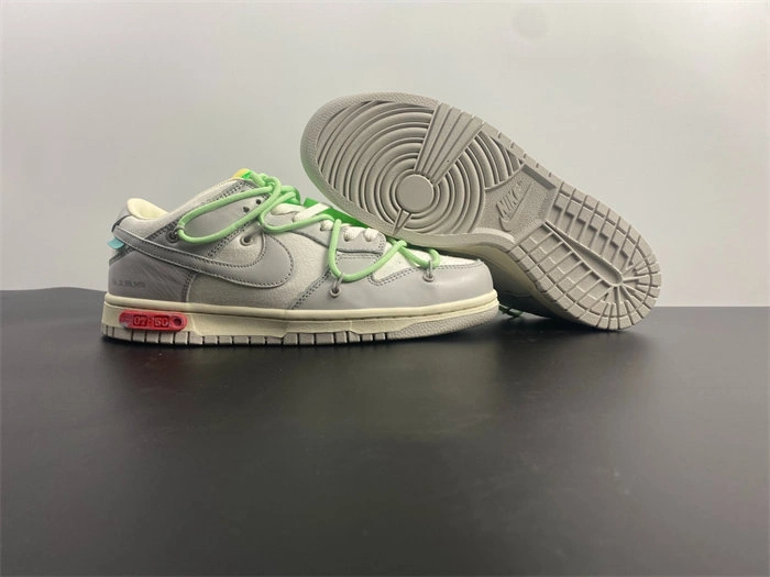 Practical Nike Dunk Low Off-White Lot 7 DM1602- 5068