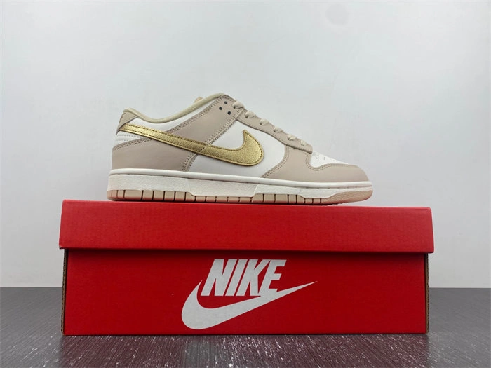 S*pportive nike dunk low phantom metallic gold dx5930- 4594