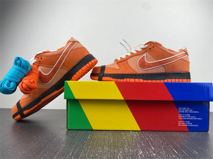 Nike SB Dunk Low Concepts Orange Lobster FD8776- Practical 4550