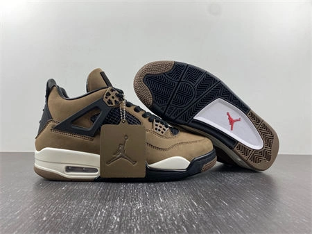 Travis Scott x Air Jordan 4 Retro Brown  AJ4- ZeroBulk 3936
